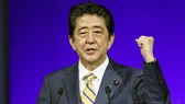 日本首相安倍晉三。(圖源:共同社)
