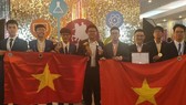 圖為我國參加2019年第四次莫斯科國際奧林匹克競賽的 8 名學生團隊。(圖源:明翠)