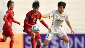 女子U16越南-朝鮮比賽一瞥。(圖源:互聯網)