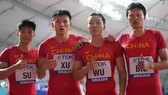 中國男子4x100接力隊。(圖源:互聯網)