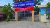 Trường THPT Sóc Sơn (Hòn Đất, Kiên Giang) nơi ông Chính công tác trước đó