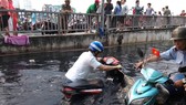 Sụt lún là "thủ phạm" gây ngập lụt khi triều cường?
