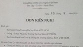 Trưởng bộ môn đòi nghỉ việc vì không chấp nhận một giảng viên “có tình cảm không đúng đắn” với SV