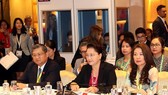 Chủ tịch QH Nguyễn Thị Kim Ngân tại phiên họp. Ảnh: TTXVN