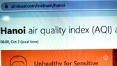 Sáng nay, Hà Nội bớt ô nhiễm, bụi mịn PM 2.5 giảm