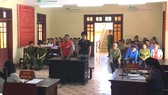 Hai bị cáo tại phiên tòa