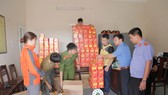 Pháo nổ được cơ quan chức năng thu giữ. Ảnh: Công an Hà Tĩnh