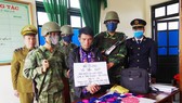 Đối tượng Vũ Văn Quý bị bắt cùng tang vật