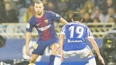 Alba cùng đồng đội đã có chiến thắng trước Celta. Ảnh: Getty Images