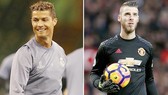 Ronaldo yêu cầu BLĐ Real chiêu mộ De Gea.