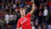 Erling Braut Haaland đang gây sốt với phong độ ghi bàn khó tin. Ảnh: Getty Images