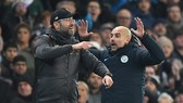 HLV Jurgen Klopp và Pep Guardiola chính thức khởi động màn khẩu chiến. Ảnh: Getty Images