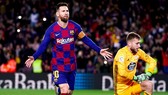 Lionel Messi tiếp tục chinh phục mọi cột mốc ghi bàn. Ảnh: Getty Images