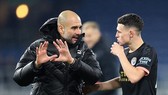 HLV Pep Guardiola đã thấy lại năng lực gây sức ép của đội. Ảnh: Getty Images