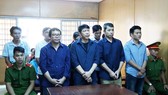Các bị cáo trong một phiên tòa