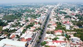 Quốc lộ 22 đoạn qua thị trấn Củ Chi, TPHCM. Ảnh: THÀNH TRÍ