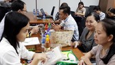 Các doanh nghiệp của TPHCM tham gia chương trình kết nối đưa hàng hóa vào hệ thống Big C do ITPC tổ chức. Ảnh: Vân Ngọc
