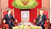 Tổng Bí thư Nguyễn Phú Trọng tiếp Ủy viên Quốc vụ, Bộ trưởng Bộ Ngoại giao Trung Quốc Vương Nghị