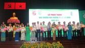 Các cá nhân và tập thể đạt Giải thưởng Môi trường TPHCM năm 2018