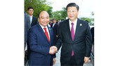 Thủ tướng Nguyễn Xuân Phúc hội kiến Tổng Bí thư, Chủ tịch Trung Quốc Tập Cận Bình