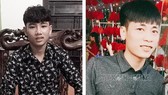 Hai anh Võ Khánh Thành (trái) và Phạm Thế Cương. Ảnh: TTXVN