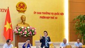 UBTVQH cho ý kiến về 13 dự án luật, bộ luật tại phiên họp thứ 37
