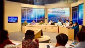 Quang cảnh chương trình Lắng nghe và trao đổi tháng 10. Ảnh: hcmcpv