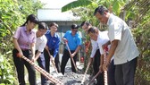 Khánh thành tuyến hẻm giao thông nông thôn tại huyện Bình Chánh