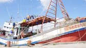 Tàu cá chở ngư dân bị bắn chết. Ảnh: NLĐO