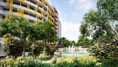 Một góc của dự án Bạc Liêu Riverside Commercial Zone