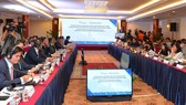 Toàn cảnh tọa đàm về đô thị thông minh, hướng tới quy hoạch phát triển khu đô thị sáng tạo tương tác cao phía Đông TPHCM. Ảnh: VIỆT DŨNG