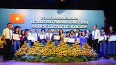 UBND quận 10 vừa tổ chức lễ trao giải thưởng Lê Quý Đôn lần thứ 32 - năm 2019 cho 82 học sinh. Ảnh: http://www.quan10.hochiminhcity.gov.vn