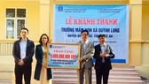 Lễ khánh thành công trình Trường Mầm non xã Quỳnh Long.