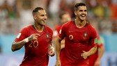 Ricardo Quaresma (trái) và Andre Silva ở tuyển Bồ Đào Nha