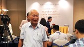 Ông Nguyễn Chấn (chồng bà Tư Hường) tố cáo con trai chiếm đoạt tài sản gia đình mình. Ảnh: L.A