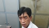 Đối tượng Phong tại cơ quan công an.