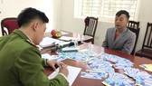 Cơ quan công an làm việc với đối tượng làm vé giả trận Việt Nam - Thái Lan