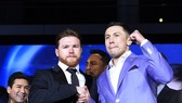Golovkin (phải) và Alvarez