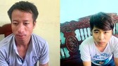 2 đối tượng Tùng và Hưng. Ảnh: Th.Th.