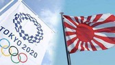 韓國抗議帶旭日旗(右)進賽場。