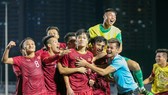 Tuyển U 22 Việt Nam quyết tâm thắng U 22 Việt Nam. Ảnh: Dũng Phương