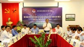 Hội nghị BCH VFF mới đây diễn ra tại Hà Nội. Ảnh: Anh Trần