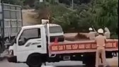Gia Lai: Bắt đối tượng tông vào xe cảnh sát giao thông
