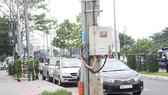 Phòng Cảnh sát Quản lý Hành chính về TTXH (Công An Thành Phố Đà Nẵng) tổ chức tuần tra và xử lý các phương tiện vi phạm
