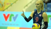 Nữ chủ công xinh đẹp Holly Toliver của CLB BIP (Mỹ)