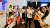 Startup Testuru giới thiệu giải pháp của mình tại Vietnam Startup Day 2019. Ảnh: T.BA