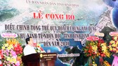 Chủ tịch UBND tỉnh Bình Định phát biểu tại lễ công bố