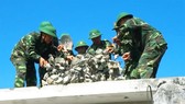 Giúp dân dựng lại nhà sập sau bão số 6