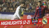 Levante - Real Madrid 2-2: CR7 tịt ngòi, Real mất điểm phút 89