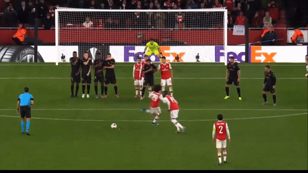 Arsenal - Vitoria Guimaraes 3-2: Edwards mở bàn, Martinelli gỡ hòa, Pepe vẽ siêu phẩm
